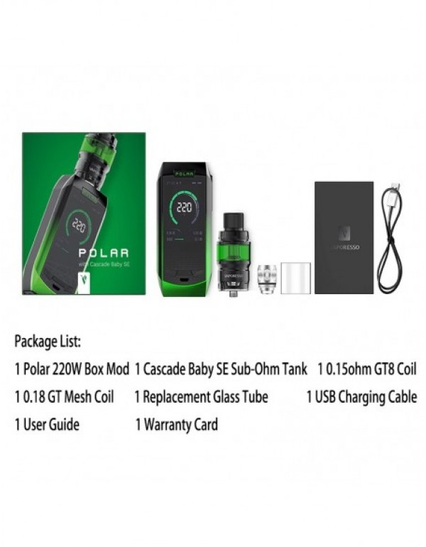 Vaporesso Polar Kit with Cascade Baby SE Tank
