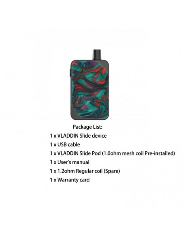 Vladdin Slide Kit 1000mAh Pod System