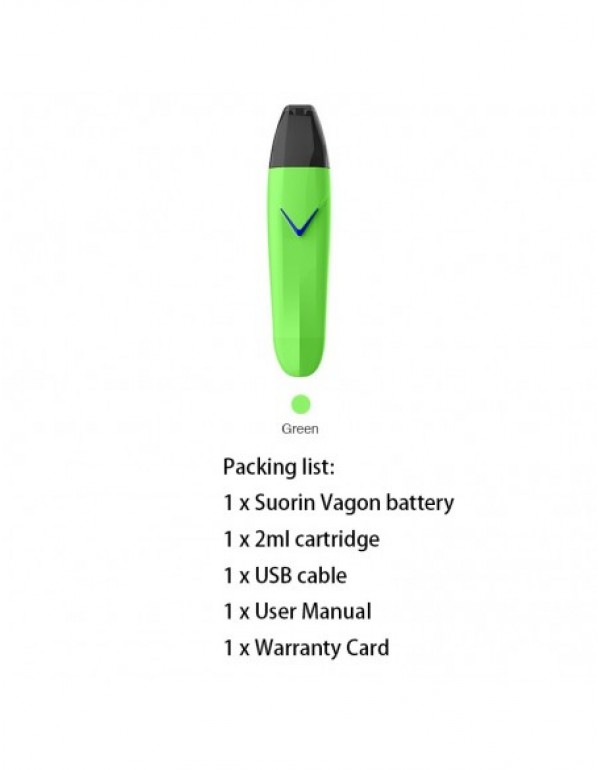 SUORIN Vagon Kit 430mAh MTL AIO Pod System Starter...