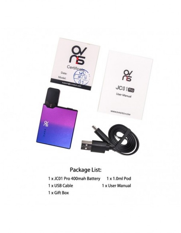 OVNS JC01 Pro Pod Kit For CBD Vape Oil
