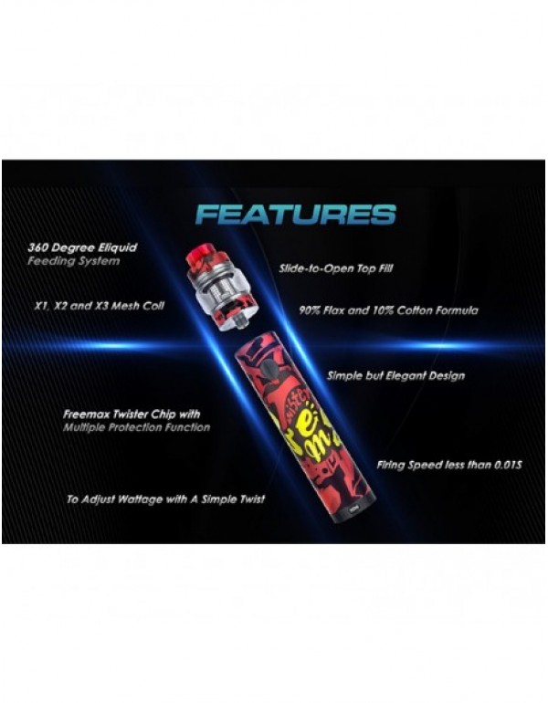 FREEMAX Twister 80W Kit 2300mAh With 5ml Fireluke 2 Tank