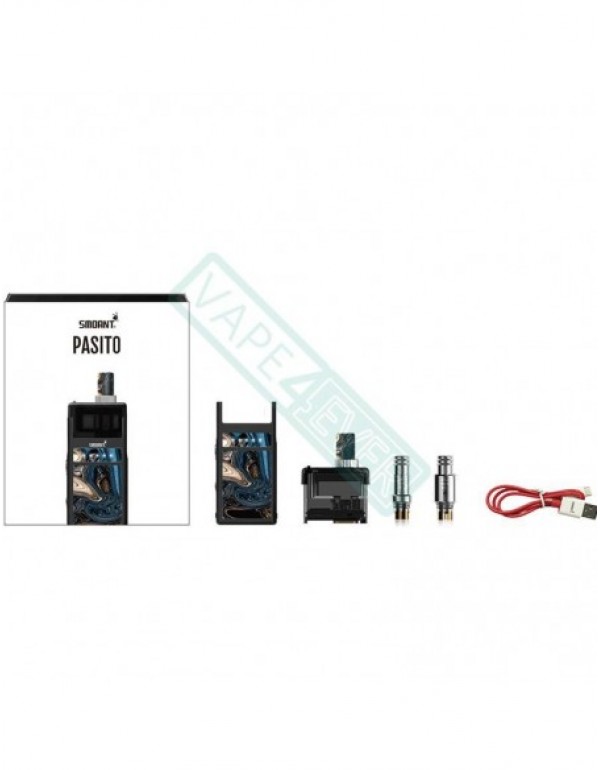 Smoant Pasito Rebuildable Pod System Box Mod Kit 1100mAh