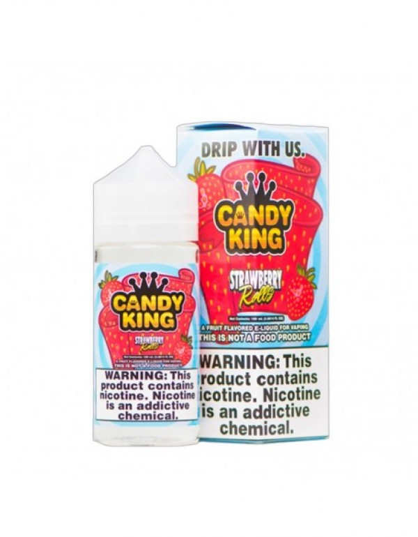 Strawberry Rolls - Candy King Vape Juice
