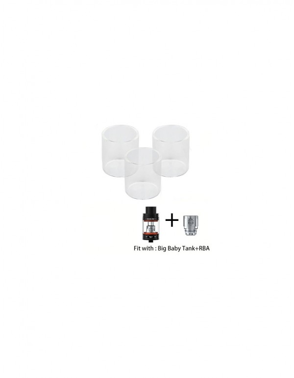 Smok Replacement Pyrex Glass 5ml for big baby tank...