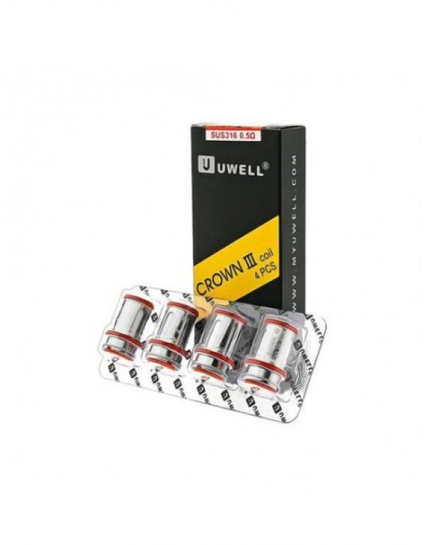 Uwell Crown 3 Replacement Coils For Uwell Crown 3 (0.25/0.4/0.5Ohm)