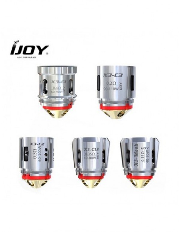 IJOY Captain Coil X3-C1/ C2/ C1S/ Mesh Coil Atomizer Core for IJOY Avenger Capain X3 Subohm Vape Tank