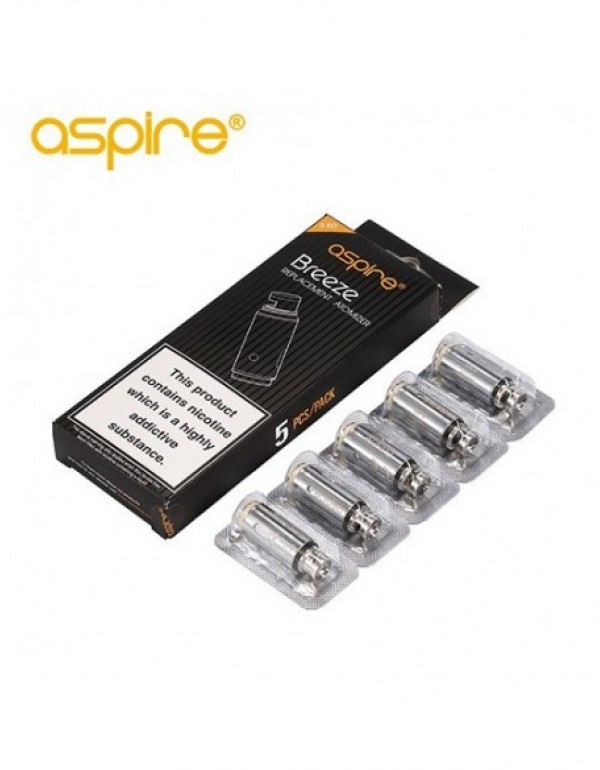 Aspire Breeze coils 0.6/1.0/1.2ohm U-tech Coils 5pcs