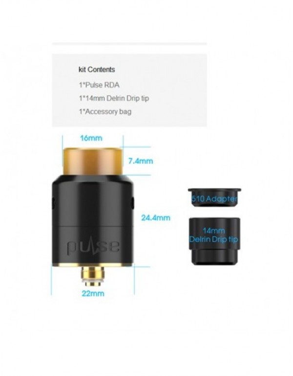 Vandy Vape Pulse 22 BF RDA Tank(22mm)