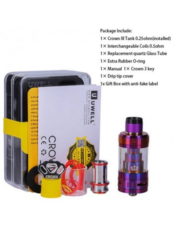 Uwell Crown 3 Sub Ohm Tank