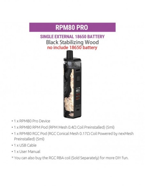 SMOK RPM80/RPM80 Pro Pod Mod Kit