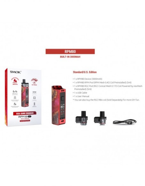 SMOK RPM80/RPM80 Pro Pod Mod Kit