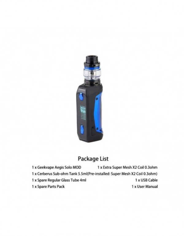 Geekvape Aegis Solo Mod Kit