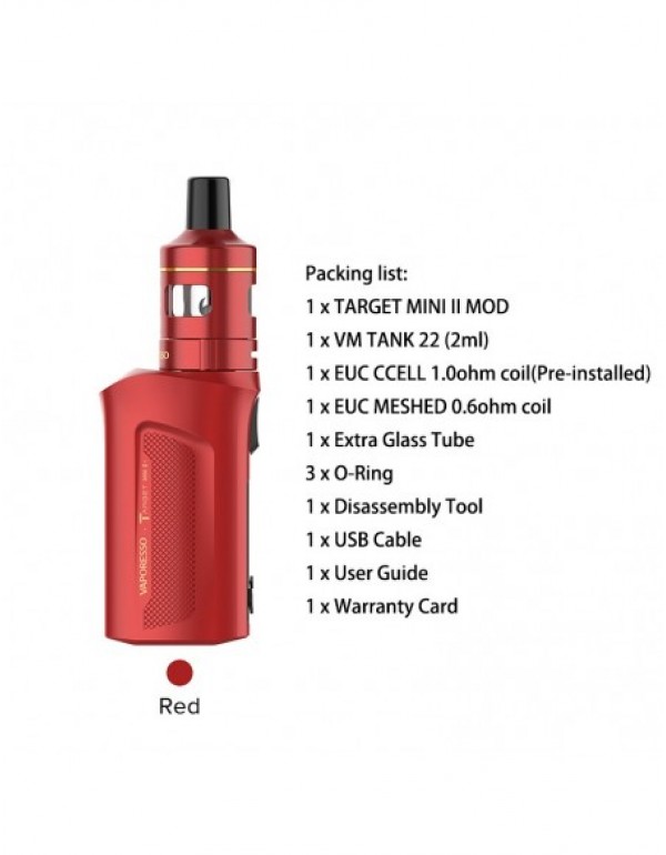 Vaporesso Target Mini 2 Kit 2000mAh With VM Tank