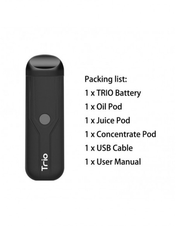 Yocan Trio 3-in-1 Pod System Vaporizer