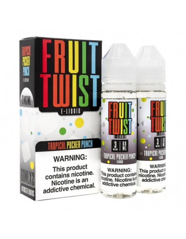 Fruit Twist E-Liquid -Tropical Pucker Punch