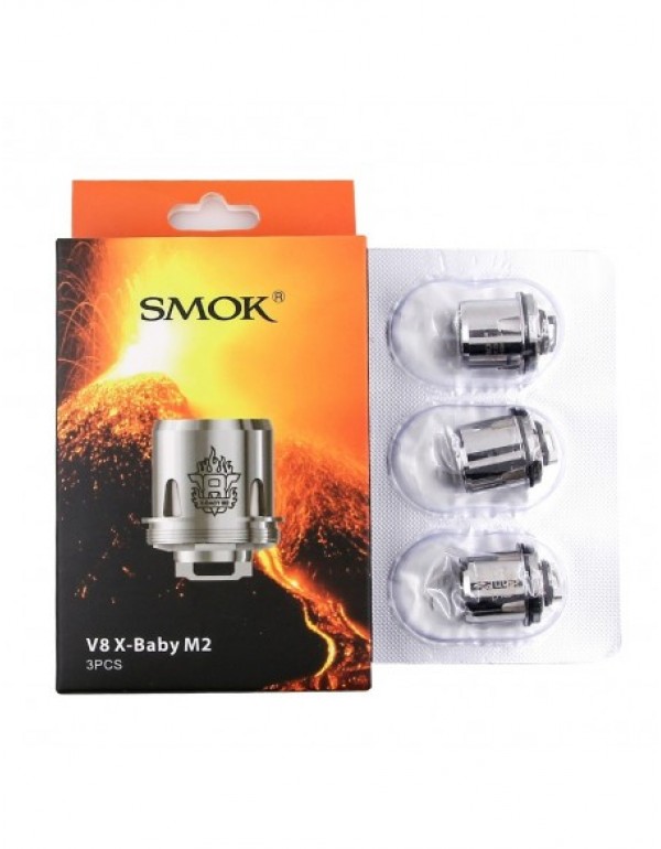 SMOK TFV8 X-Baby Coils M2/Q2/X4/T6/RBA Beast Brother
