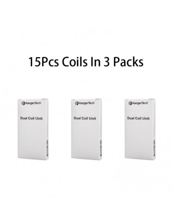 KangerTech Dual Coils (1.2ohm/1.5ohm/1.8ohm)