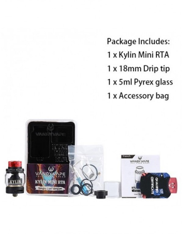 Vandy vape Kylin Mini RTA 3/5ml