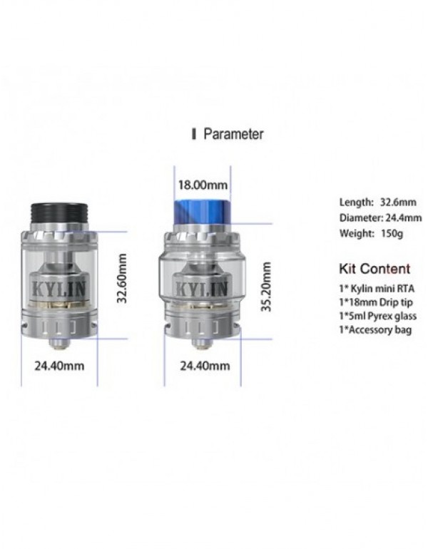 Vandy vape Kylin Mini RTA 3/5ml