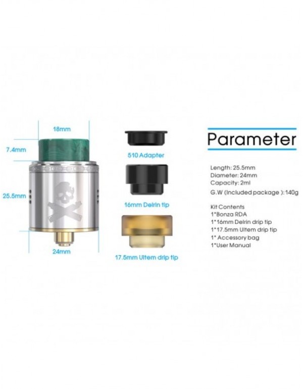 Vandy Vape Bonza RDA 2ml