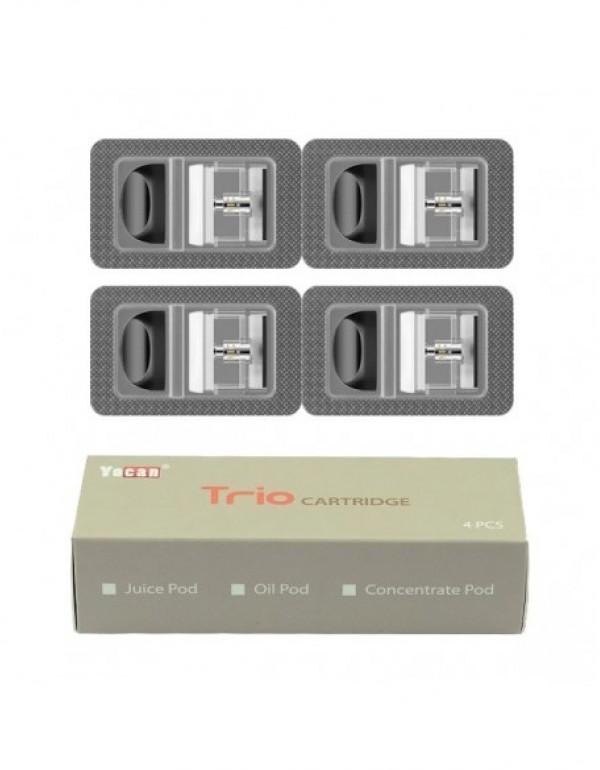 Yocan Trio Replacement Pods 4pcs Cartridge