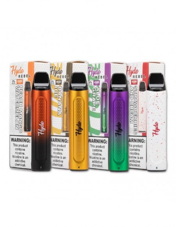 Hyde REBEL Recharge Disposable Vape Pen 4500 Puffs