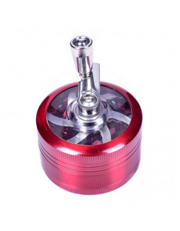 The Cutter Hand Cranked Three Piece Grinder 50mm