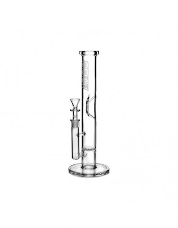 Grav Straight Base With Disc Tube Bong