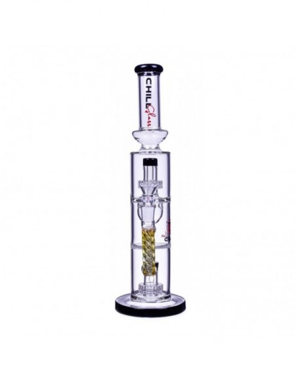 Chill Glass The Majestic Multi Perc Recycler Bong 16 Inches