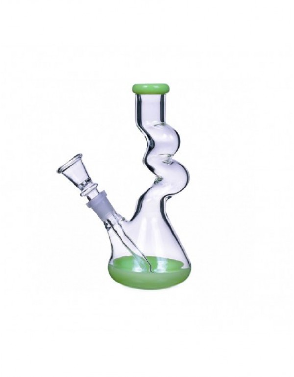 The Goliath Curved Neck Double Zong Bong 8 Inches