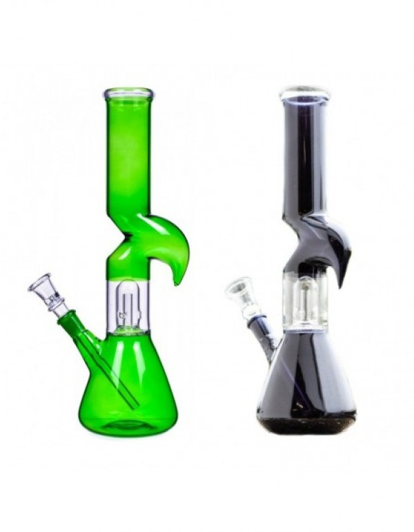 Smoke Rhinoceros Inline Dome Perc Zong Bong 12 Inches