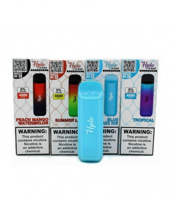 Hyde N-Bar Recharge Disposable Vape Pen 4500 Puffs