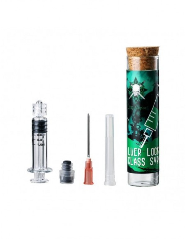 LTQ Vapor Luer Lock Glass Syringe