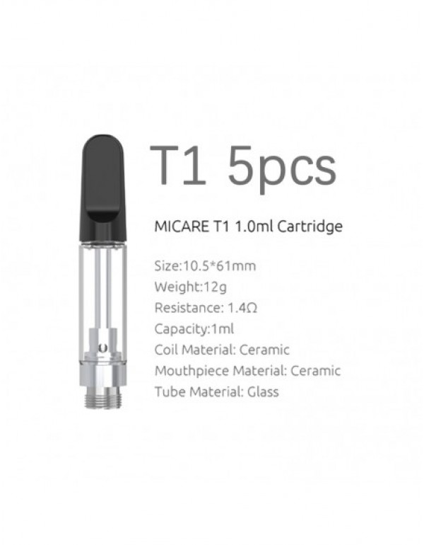 SMOK Micare T1/Q1 Ceramic Cartridge 5pcs