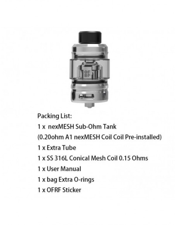 OFRF NexMESH Sub Ohm Tank