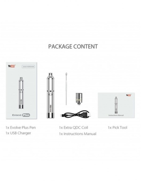 Yocan Evolve Plus Wax Vaporizer 1100mAh